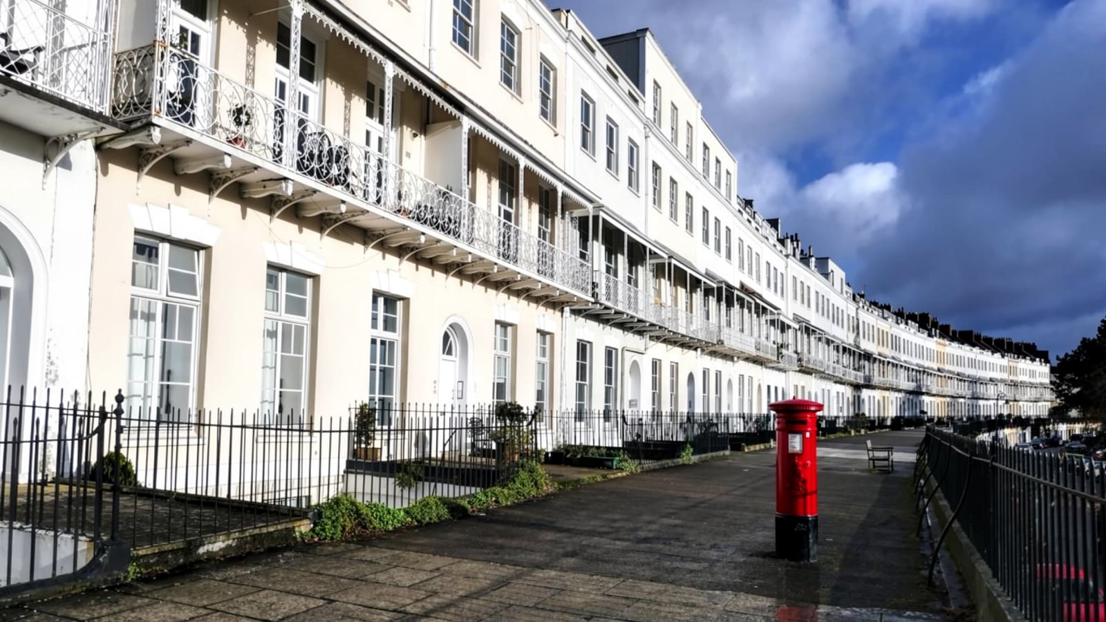 Historic Georgian streets and architecture in Clifton, Bristol